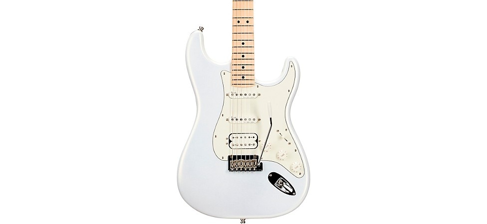 Fender Juanes Luna Stratocaster Luna White Electric Guitar
