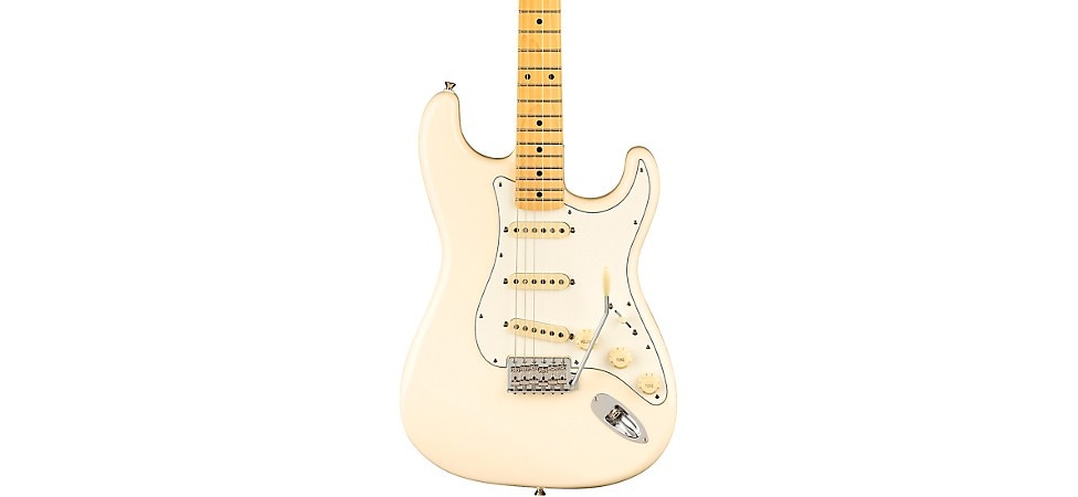 Fender JV Modified Stratocaster Olympic White