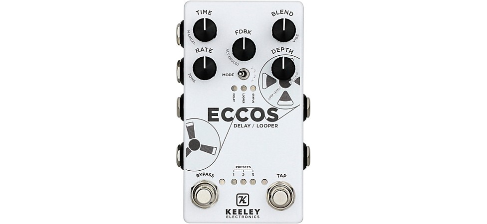 Keeley ECCOS Delay and Looper Pedal