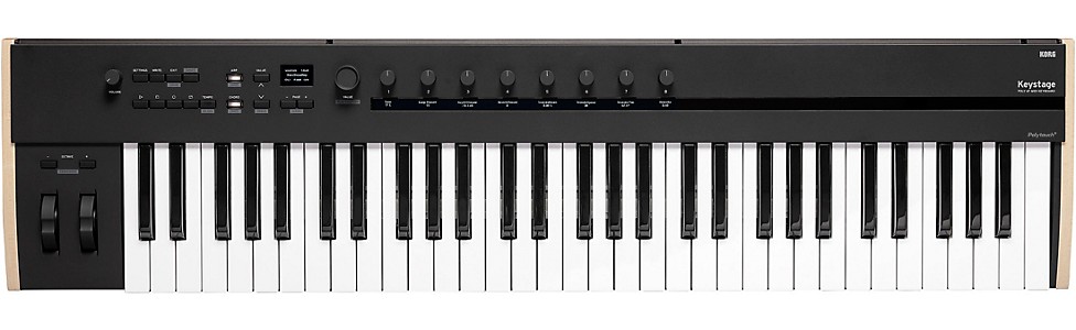 KORG Keystage MIDI Keyboard Controller With Polyphonic Aftertouch 61-Key