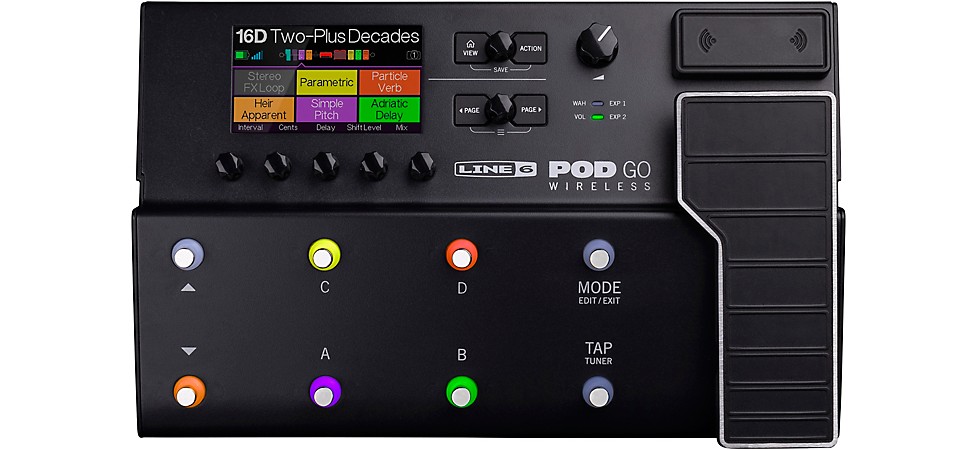 Line 6 POD Go Wireless Guitar Multi-Effects Processor