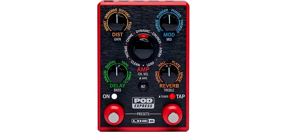 Line 6 POD Express Guitar Effects Pedal