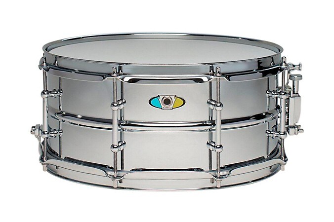 Ludwig Supralite Steel Snare Drum