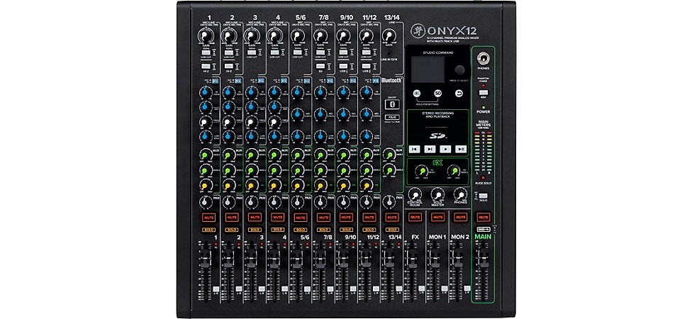 Mackie Onyx12 12-Channel Analog Mixer