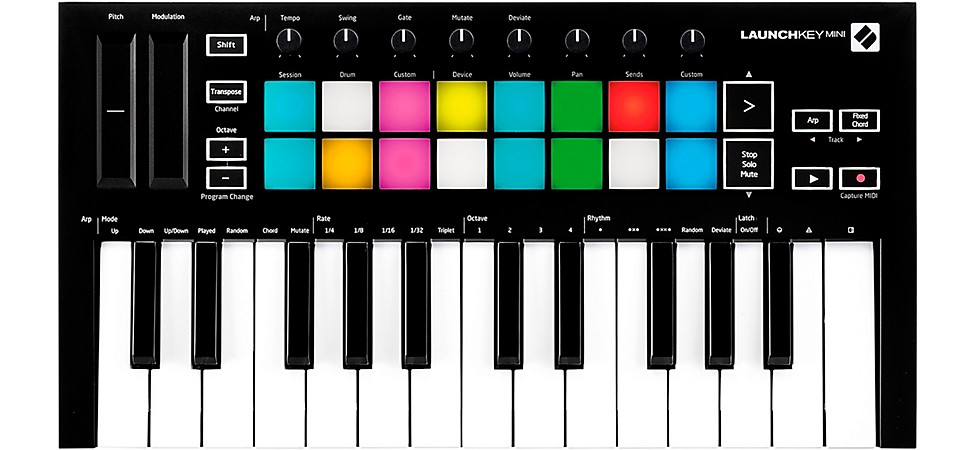 Novation Launchkey Mini MK3 MIDI Controller