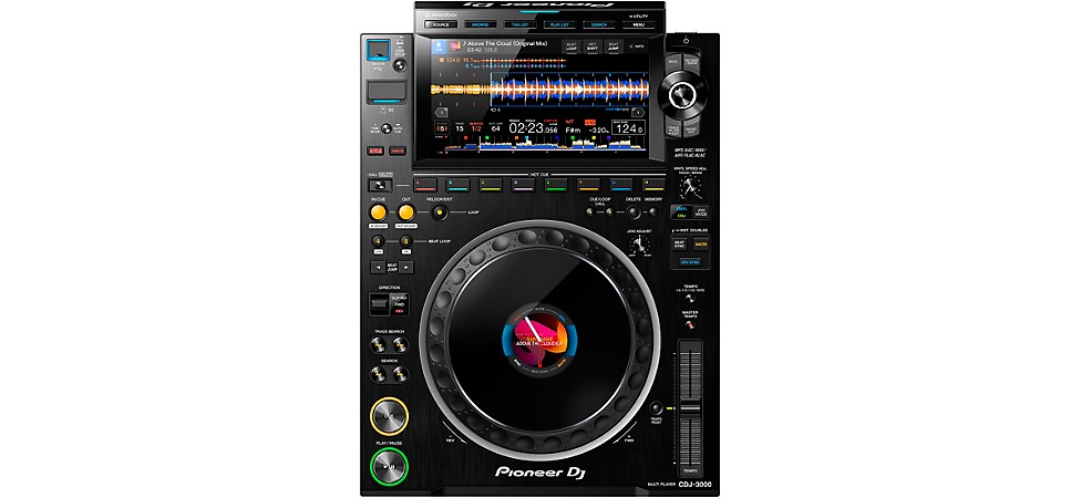 Pioneer DJ CDJ-3000 Professional DJ Media Player Black