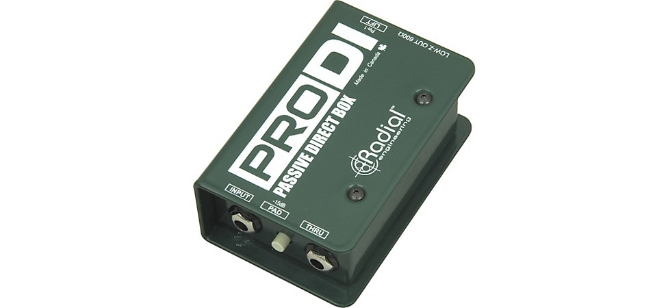 Radial Engineering ProDI Passive Direct Box