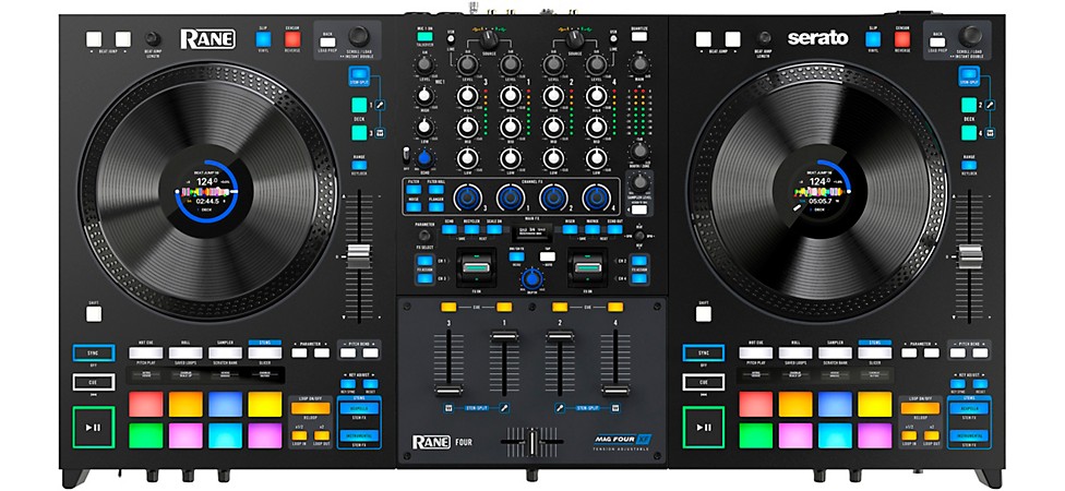 RANE FOUR Advanced Four-Channel Stems DJ Controller