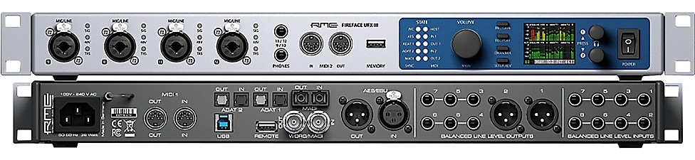 RME Fireface UFX III USB 3.0 Audio Interface