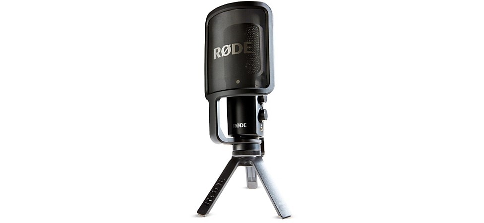  RØDE NT-USB+ Professional-Grade USB Condenser Microphone For  Recording Studio Quality Audio Directly To A Computer Or Mobile Device,  Black : Everything Else