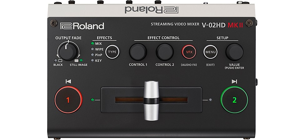 Roland V-02HD MK II Streaming Video Mixer