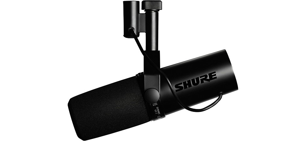 Shure SM7dB Dynamic Vocal Microphone With +28dB Built-in Active Preamp