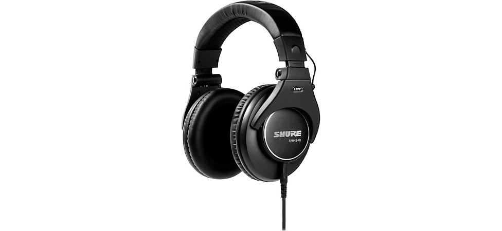 Shure SRH840 Professional Monitoring Headphones