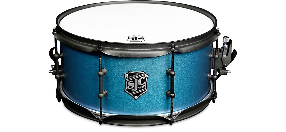SJC Pathfinder Series Snare Drum Moon Blue