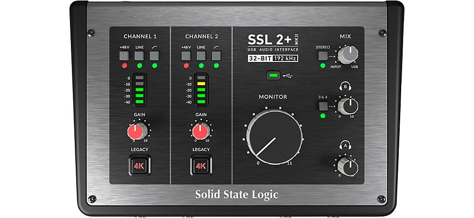 Solid State Logic SSL 2+ MKII USB Audio Interface