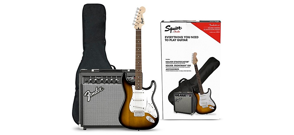 Squier Stratocaster Electric Guitar Pack