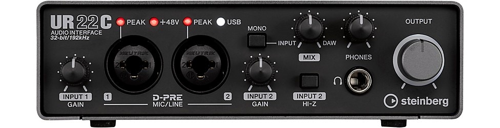 Steinberg UR22C Audio Interface