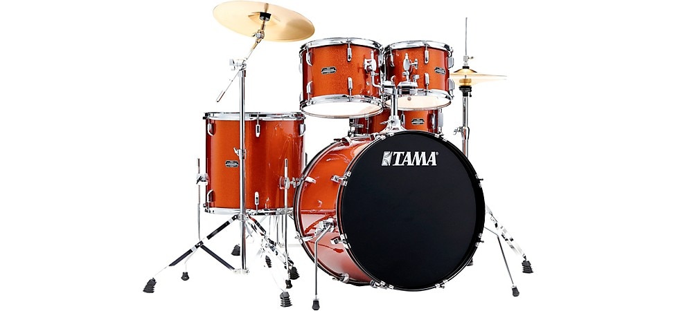 TAMA Stagestar 5-Piece Complete Drum Set With 22" Bass Drum