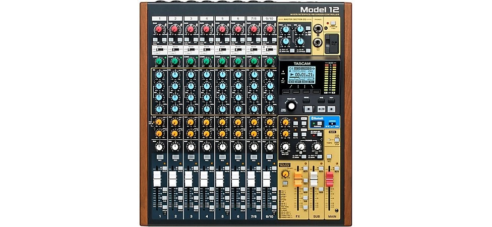 TASCAM Model 12 All-in-One Production Mixer