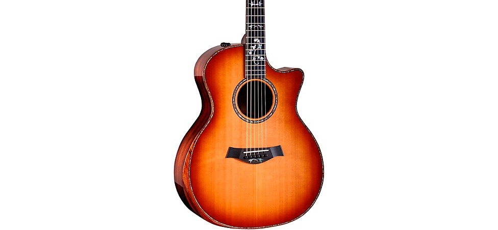 Taylor 914ce 50th Anniversary Custom Limited-Edition Grand Auditorium Acoustic-Electric Guitar Light Shaded Edge Burst