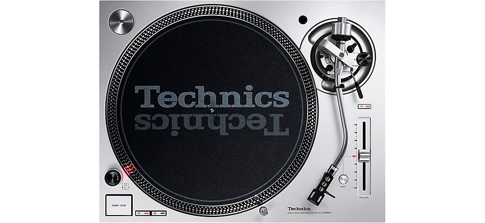 Technics SL-1200MK7S Direct-Drive Professional DJ Turntable