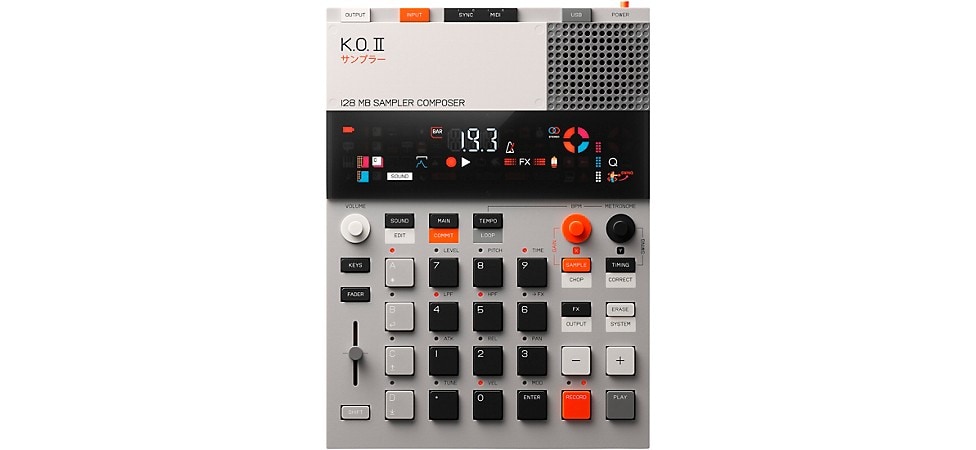 teenage engineering EP-133 K.O. II Sampler and Composer (128MB)