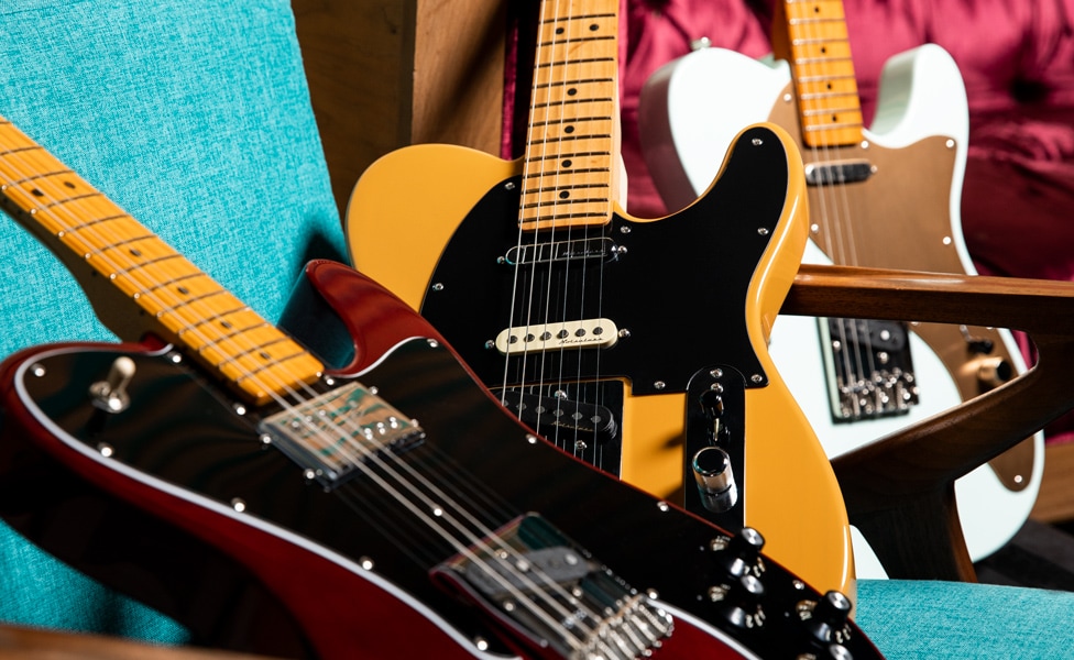 Fender and Squier Telecaster Guitar Models
