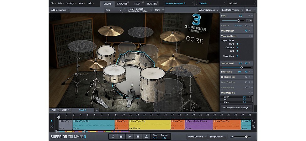 Toontrack Superior Drummer 3.0 VSSD