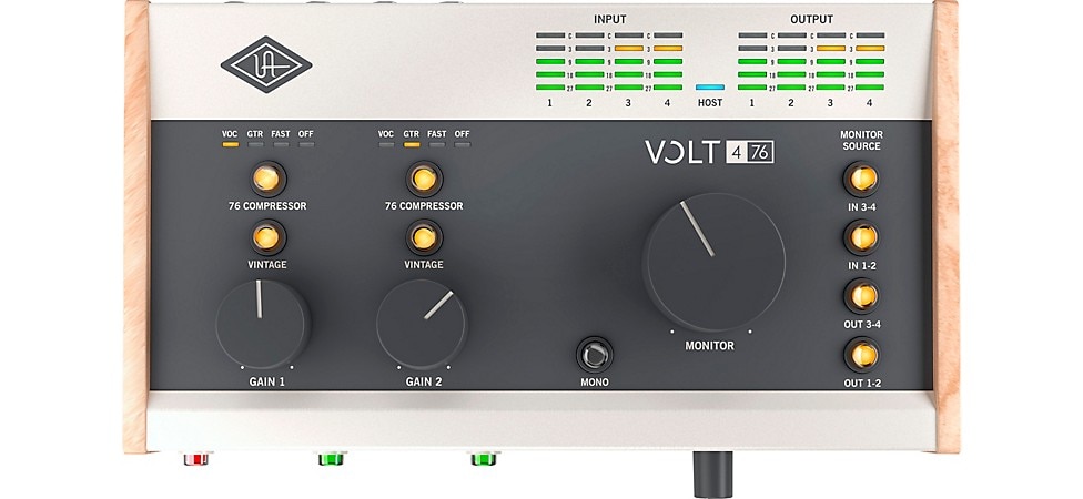 Universal Audio Volt 476 USB Recording Studio Audio Interface