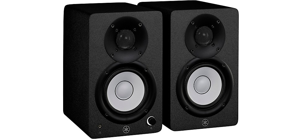 Yamaha HS4 4.5" Black Powered Studio Monitors - Pair