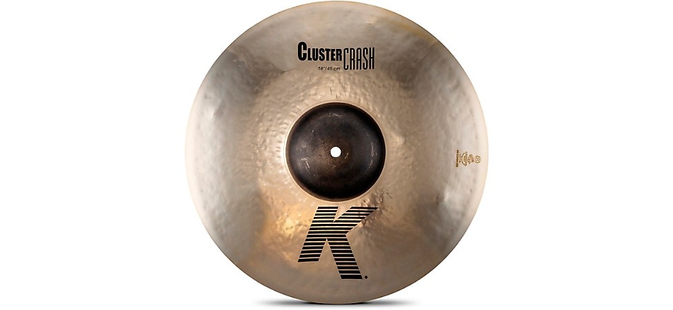 Zildjian K Cluster Crash Brilliant Cymbal 18 in.