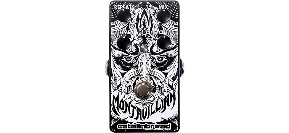 Catalinbread Montavillan Echo Lo-Rez Delay Effects Pedal