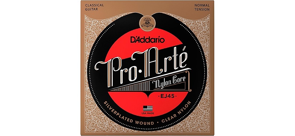 D'Addario EJ45 Pro Arté Normal Tension Classical Guitar Strings