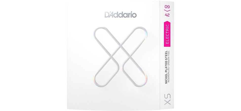 D'Addario XS Nickel Electric Guitar String 9-42