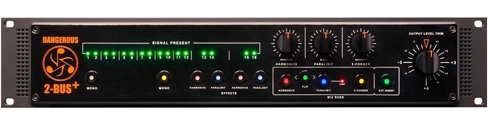 Dangerous Music 2-BUS+ 16-Channel Analog Summing Mixer