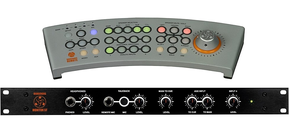 Dangerous Music MONITOR ST Remote-Controlled Source and Speaker Switcher