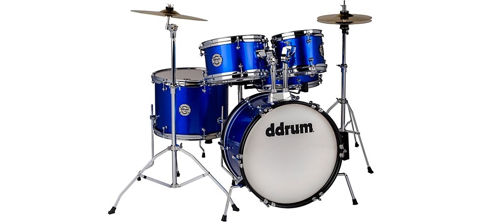 ddrum D1 Jr 5-Piece Complete Kit Cobalt Blue