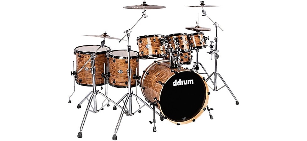 ddrum Dominion Birch 7-Piece Shell Pack in Java Pearl