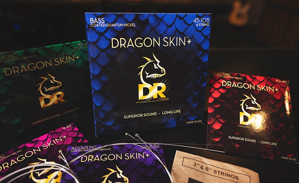 DR Dragon Skin+ Coated Strings