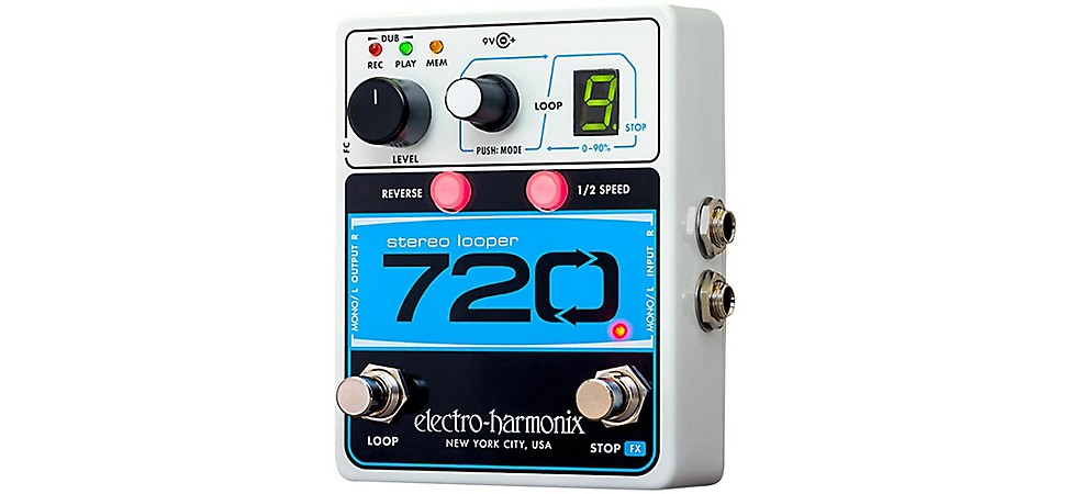 Electro-Harmonix 720 Stereo Looper Effects Pedal