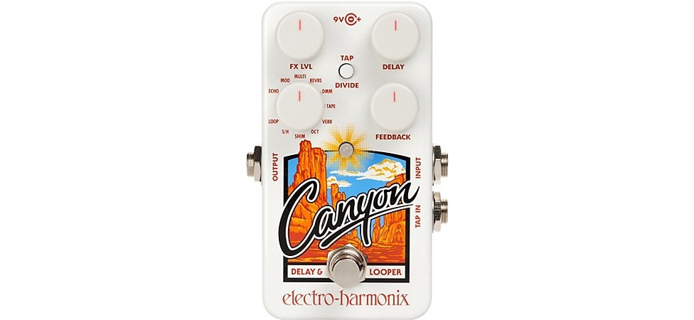 Electro-Harmonix Canyon Delay and Looper Effects Pedal