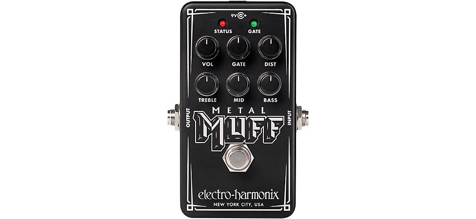 Electro-Harmonix Nano Metal Muff Distortion Effects Pedal