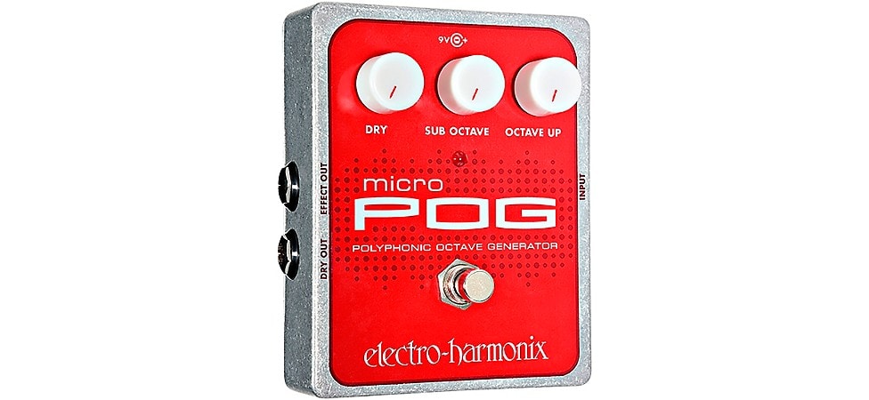 Electro-Harmonix XO Micro POG Polyphonic Octave Generator Effects Pedal