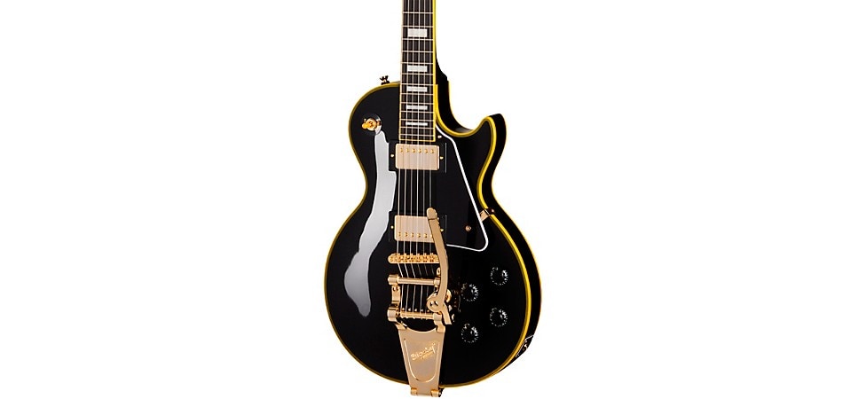 Epiphone Joe Bonamassa 1959 Les Paul Custom in Antique Ebony