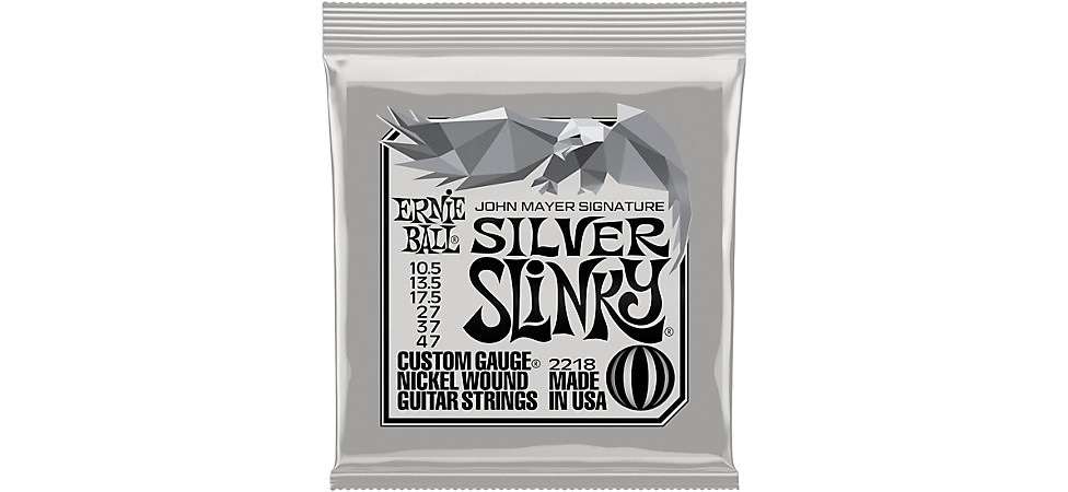 Ernie Ball John Mayer Silver Slinky