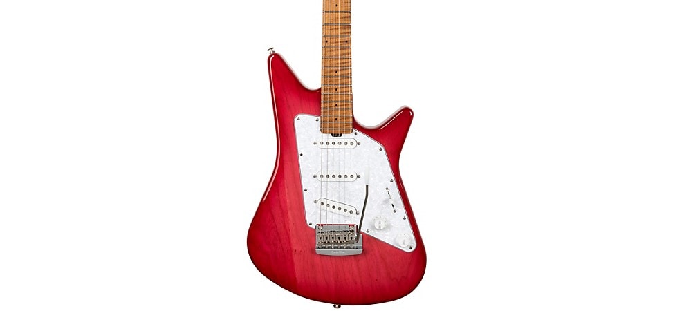 Ernie Ball Music Man Limited-Edition Albert Lee Electric Guitar in Pinkburst