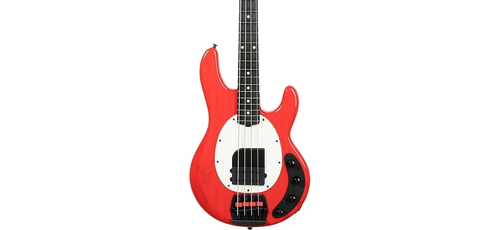 Ernie Ball Music Man Tim Commerford Artist Series Active StingRay in Caliper Red