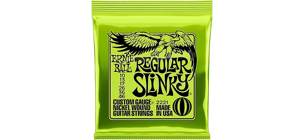 Ernie Ball Regular Slinky Electric Guitar Strings