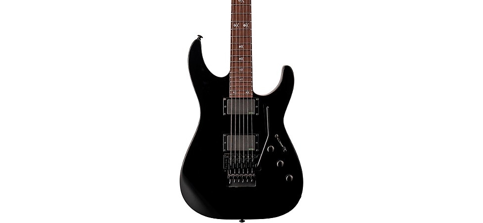 ESP LTD KH-602 Kirk Hammett Signature Series Electric Guitar in Black