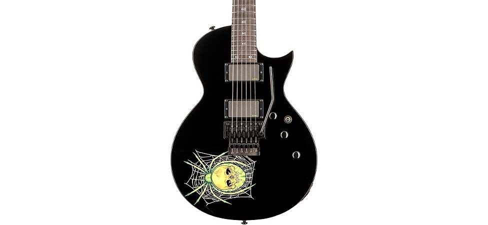ESP LTD Kirk Hammett KH-3 Spider 30th Anniversary Edition Electric Guitar in Black